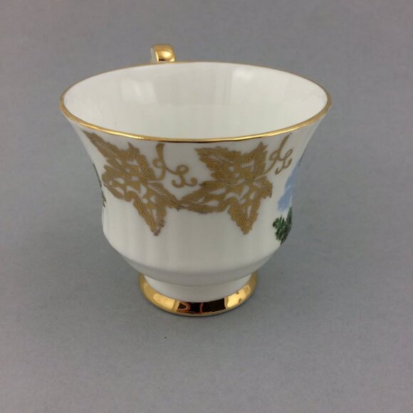 Vintage Mountie RCMP Royal Windsor Fine Bone China Teacup and Saucer - Picture 8 of 11